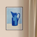 Blue Carafe Art No. 2 - Peintio