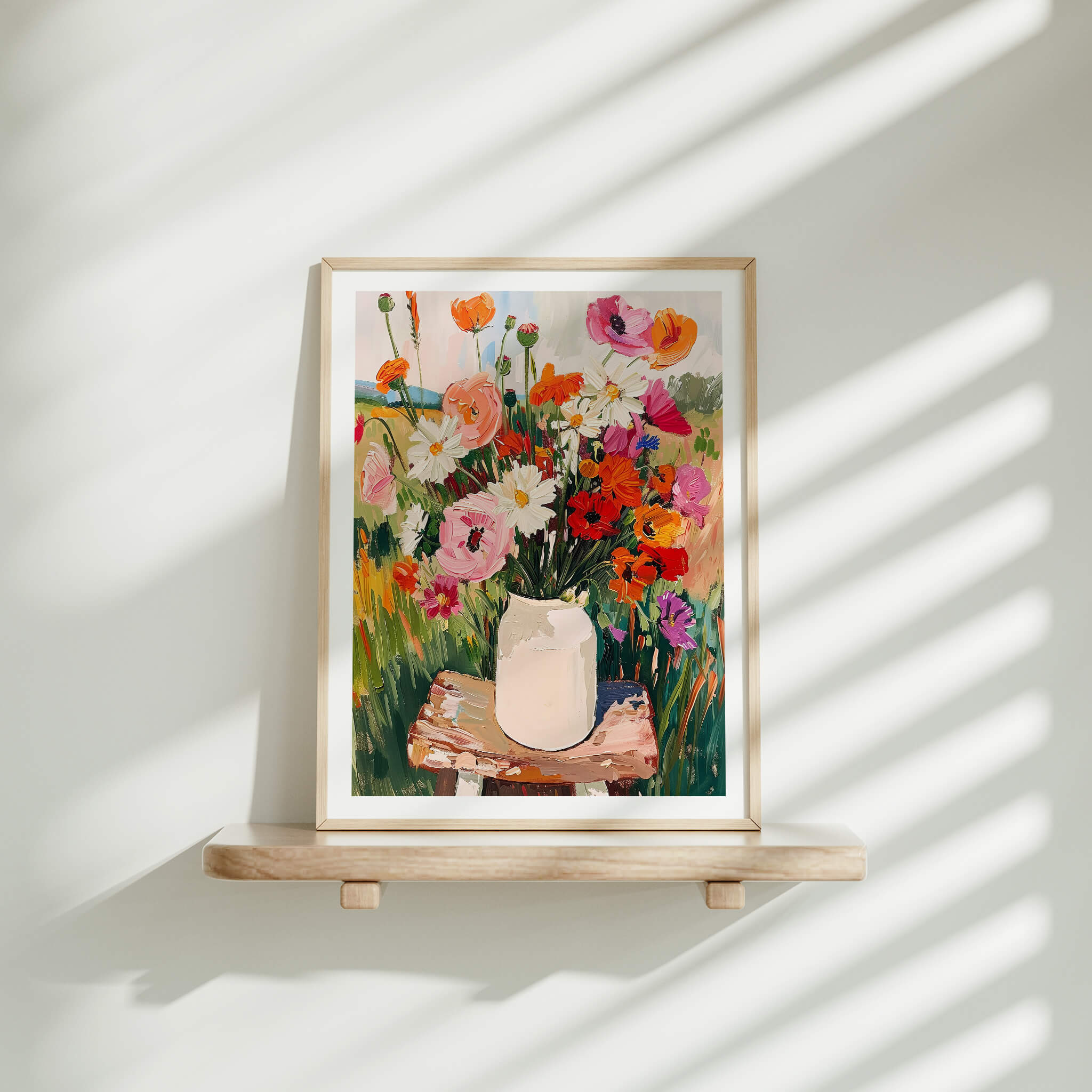 Sju sorters blommor