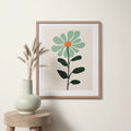 Minimal Green Crown - Peintio