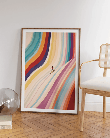 Rainbow Surfer - Peintio