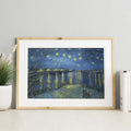 Vincent van Gogh - Starry Night Over the Rhone - Peintio