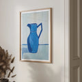 Blue Carafe Art No. 1 - Peintio