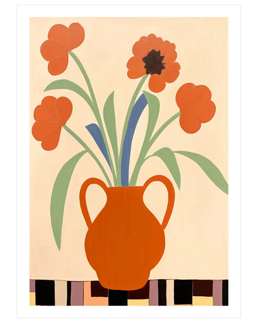 Sunlit Blooms - Peintio