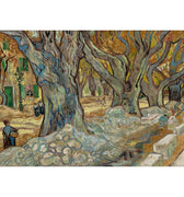 Vincent van Gogh - The Large Plane Trees - Peintio
