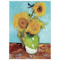 Vincent van Gogh - Vase with Three Sunflowers - Peintio