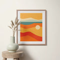 Vivid Sunset - Peintio