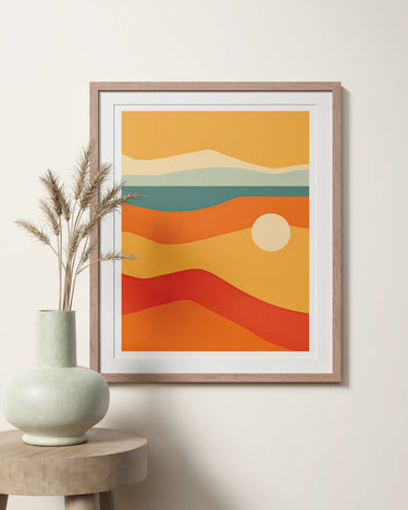 Vivid Sunset - Peintio