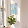 Skye Blue Petal No. 1 - Peintio