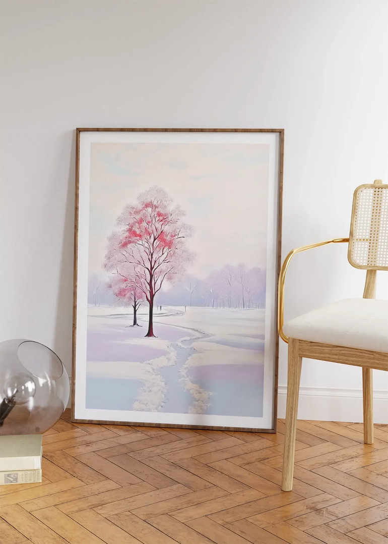 Pink Winter - Peintio