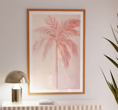 Pink Palm - Peintio