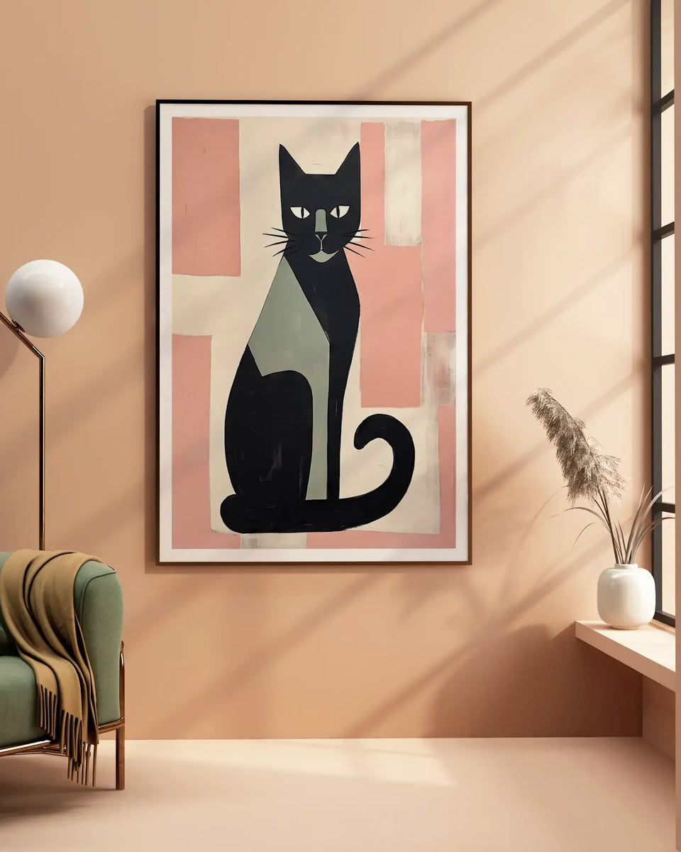 Midnight Meow - Peintio