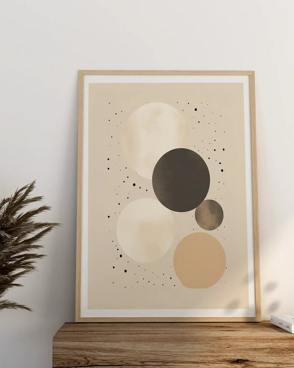 Neutral Circles No. 1 - Peintio