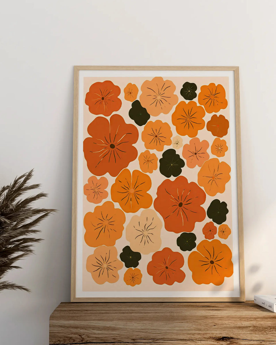 Flowers or Pumpkin - Peintio