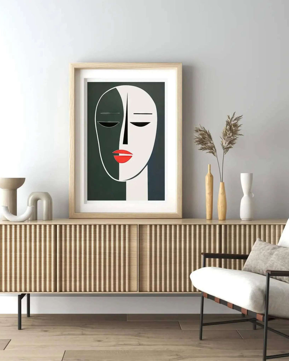 Abstract Face Expressions - Peintio