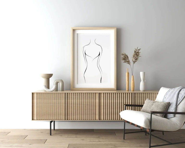 Subtle Female Figures - Peintio