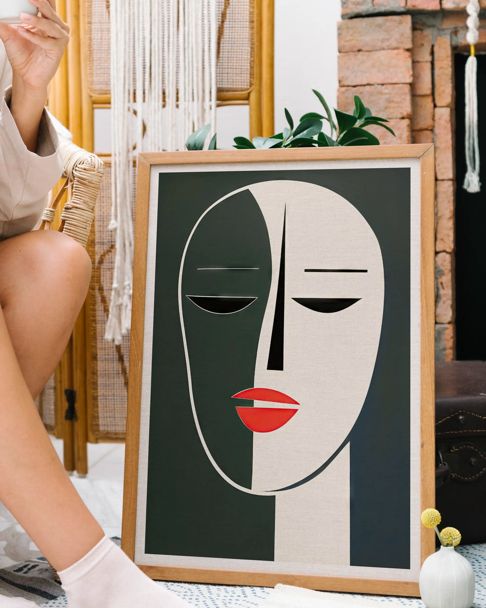 Abstract Face Expressions - Peintio
