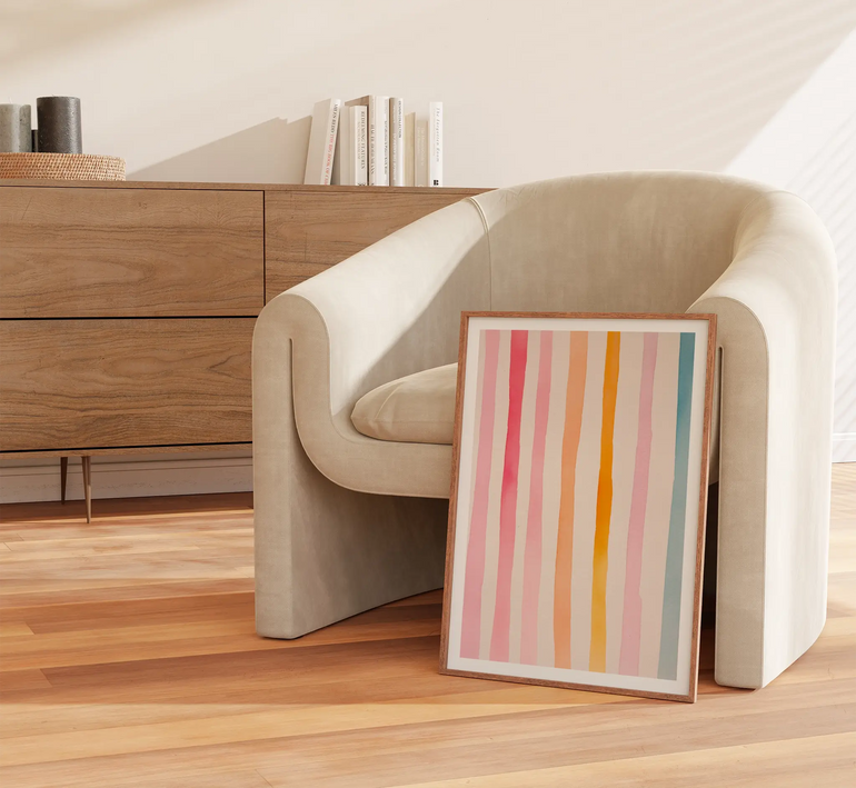 Striped Euphoria - Peintio