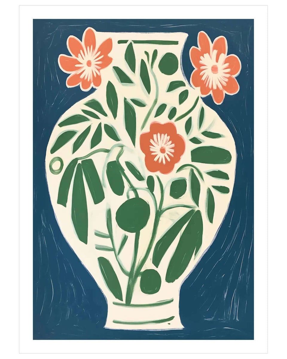 Artful Flower Vase - Peintio