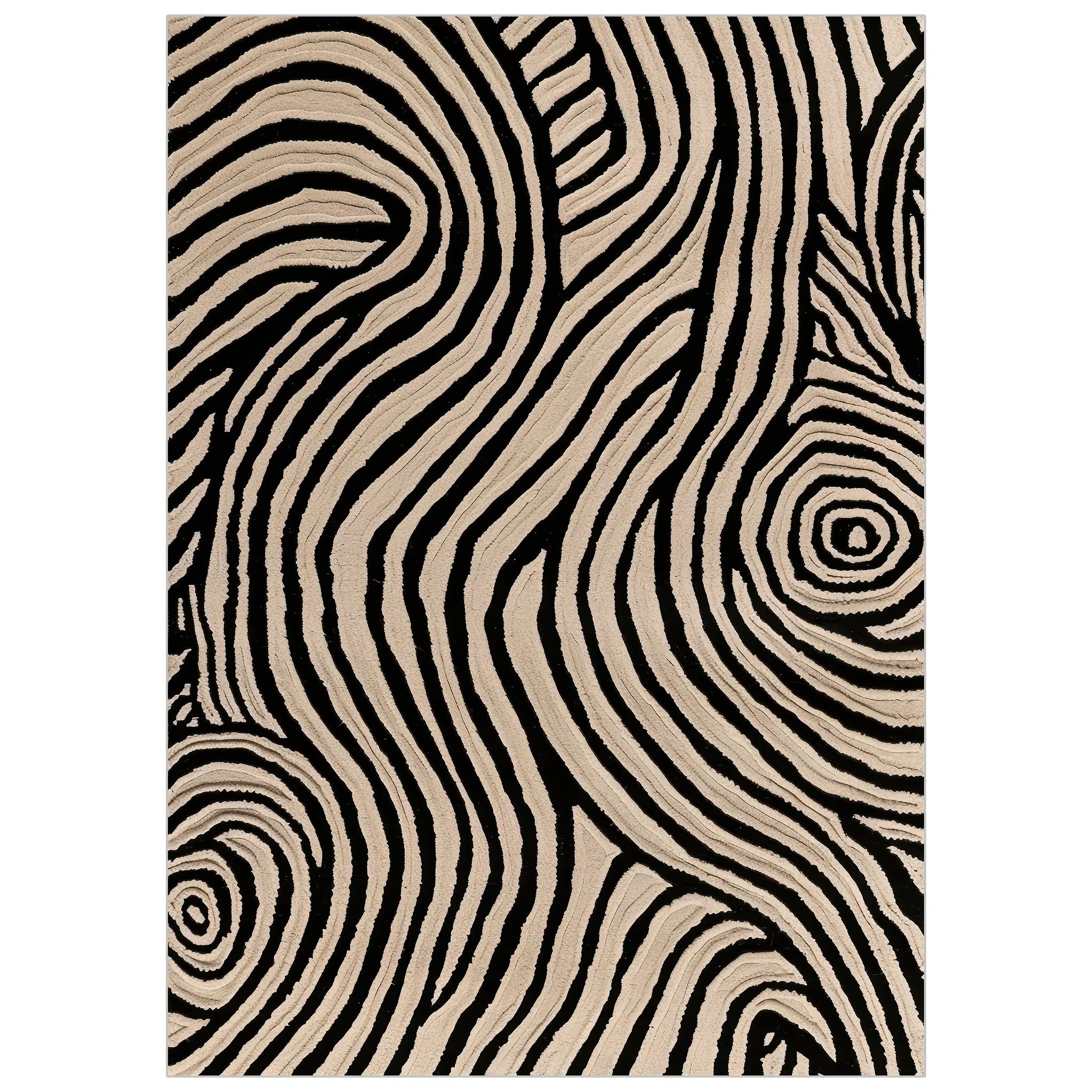 Black swirl