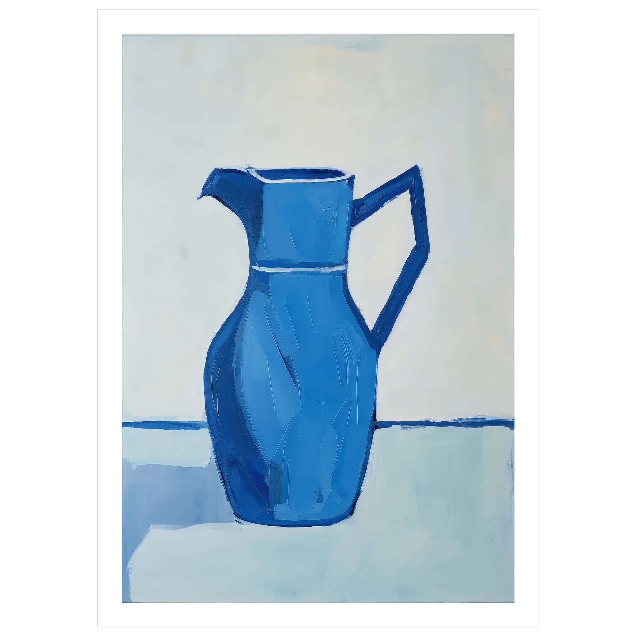 Blue Carafe Art No. 1