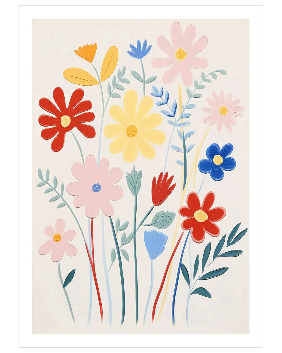 Colorful Blossoms - Peintio