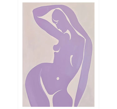 Feminin Violet No. 1 - Peintio