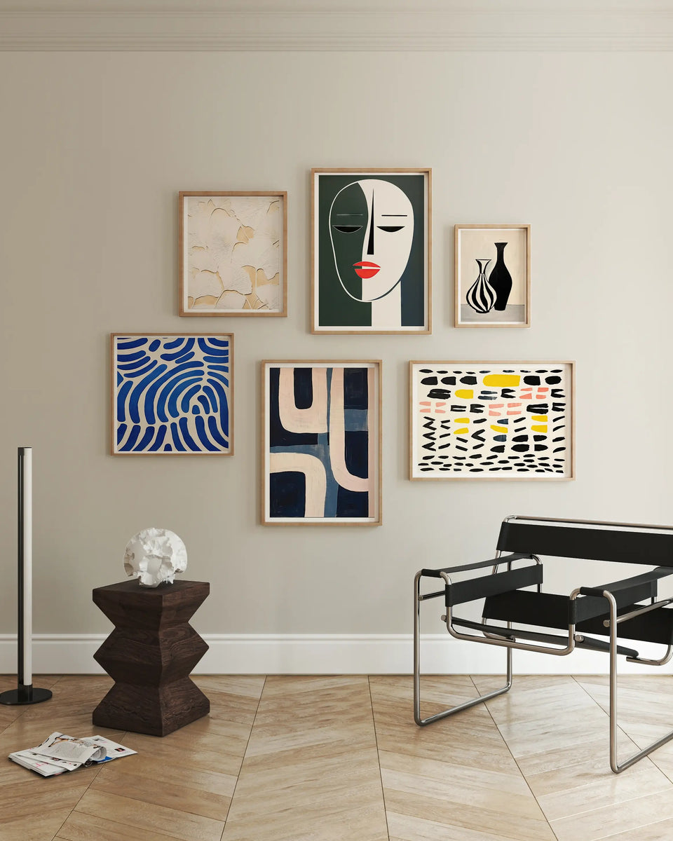 Abstract Face Expressions - Peintio