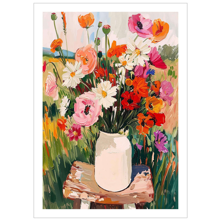 Sju sorters blommor