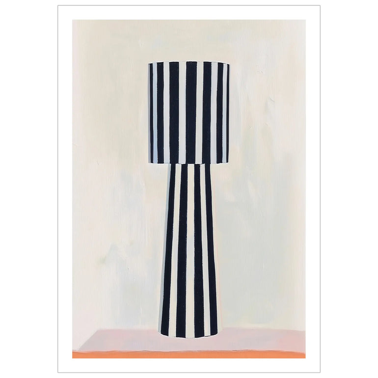 Striped lamp