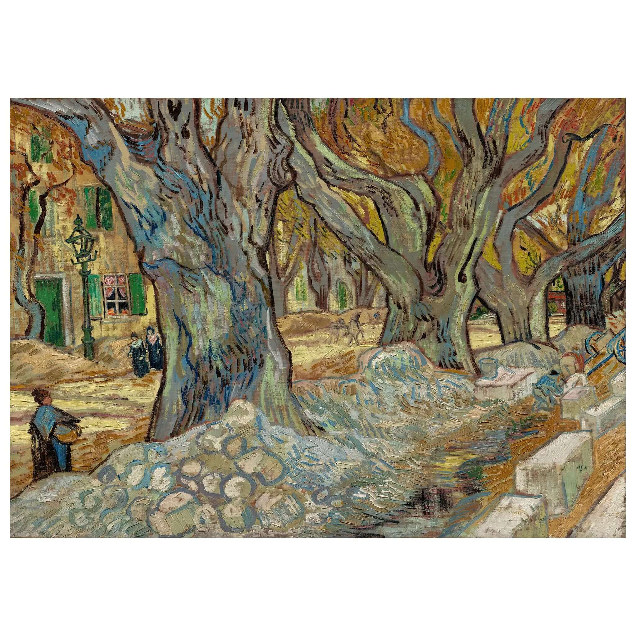 Vincent van Gogh - The Large Plane Trees