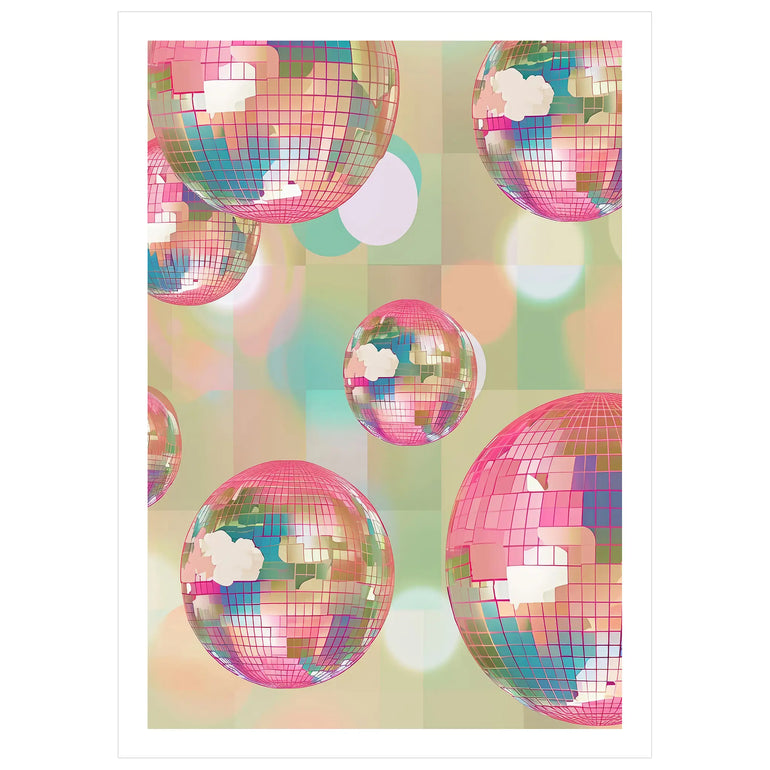 Vivid Disco No. 2 - Peintio