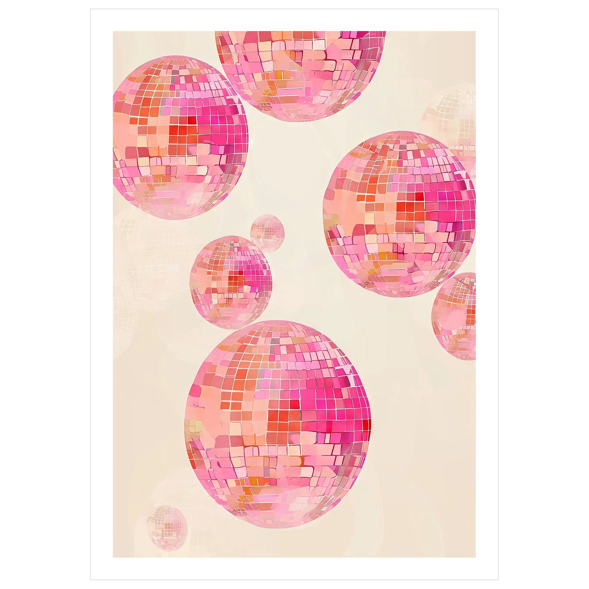 Vivid Disco No. 3 - Peintio