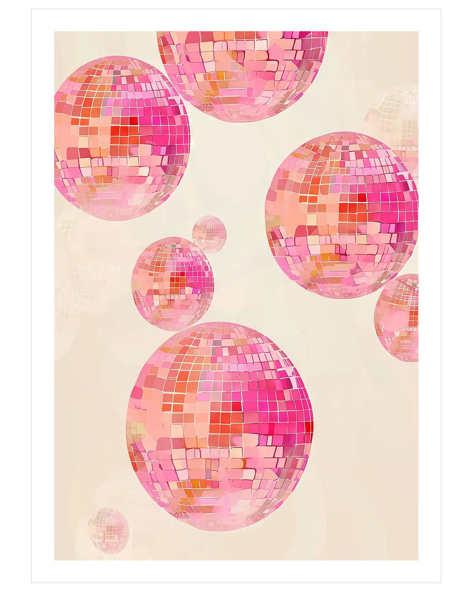 Vivid Disco No. 3 - Peintio