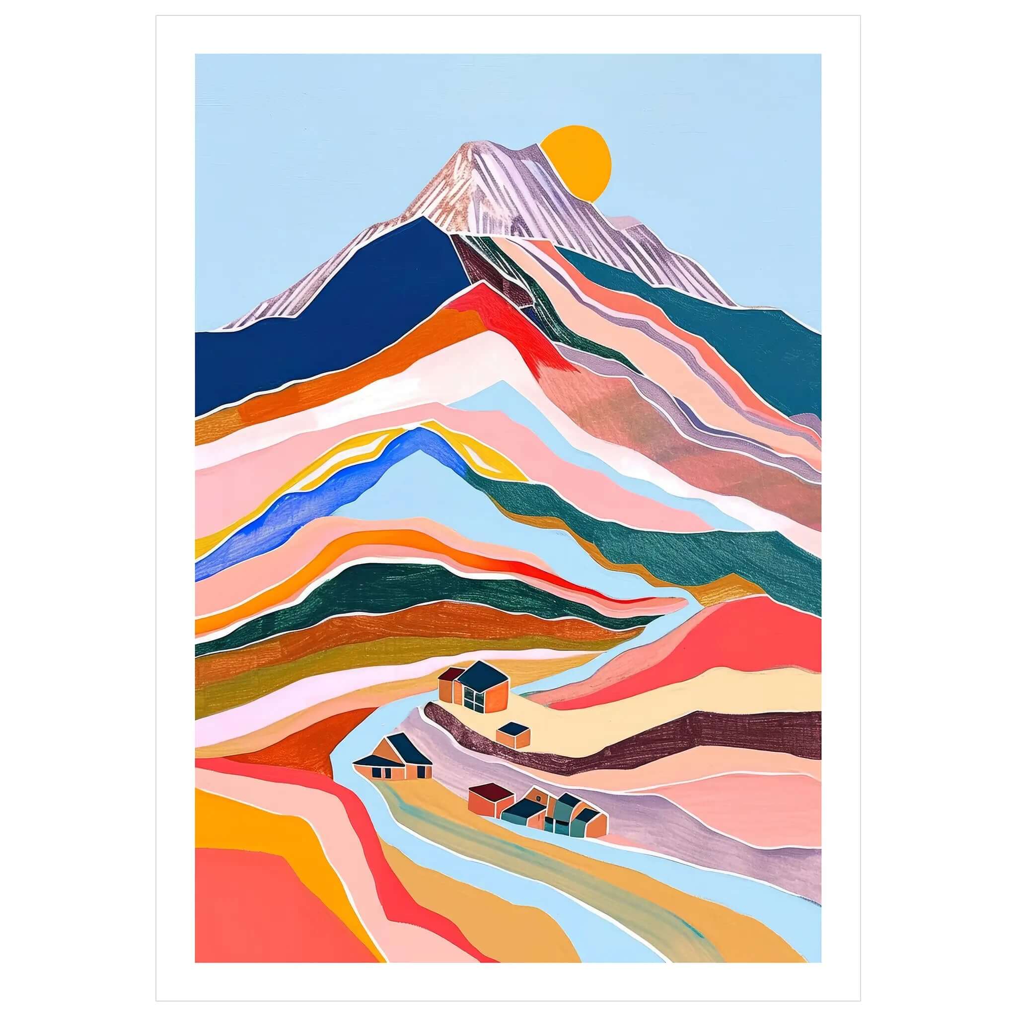 Vivid Landscape No. 1 - Peintio