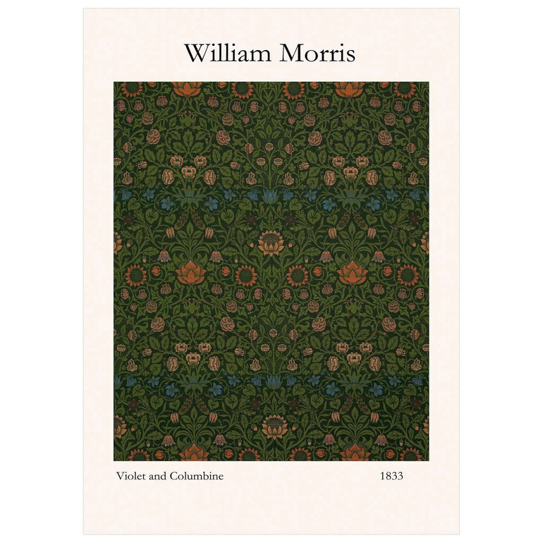 William Morris Viloet and Columbine - Peintio