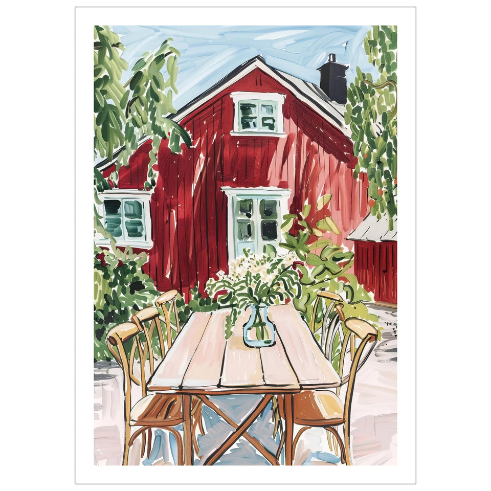 Med vit kant