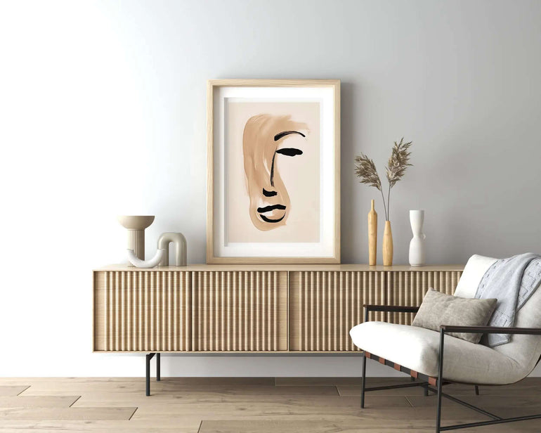 Artistic Female Portrait - Peintio