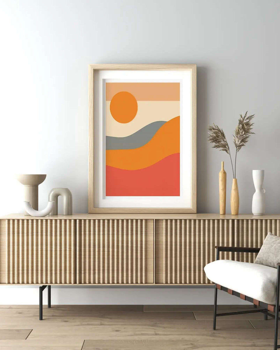 Sunset Mirage - Peintio