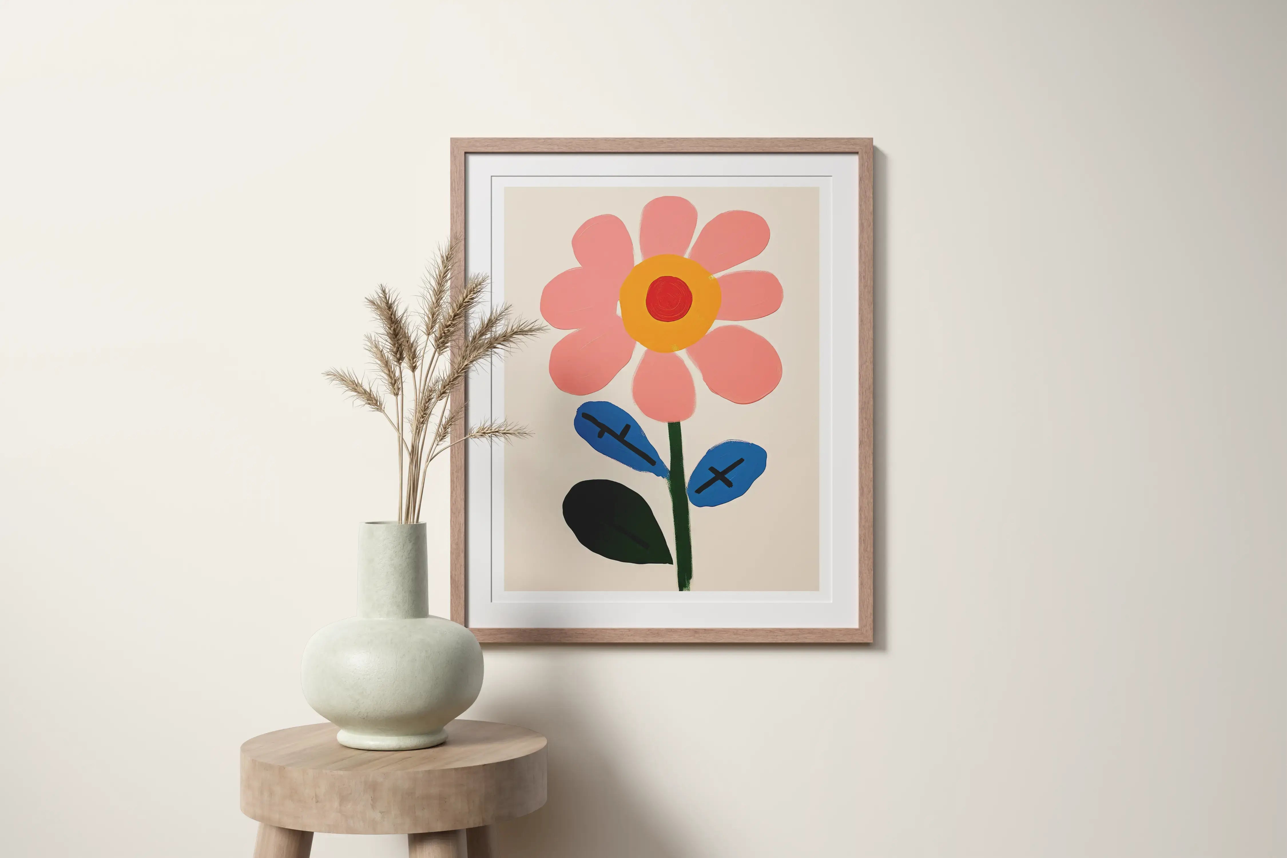 Bold Floral Art - Peintio