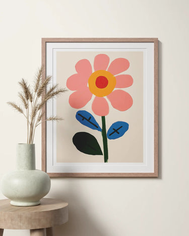 Bold Floral Art - Peintio