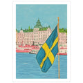 Med vit kant